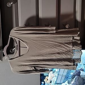 Womens long shirt, 3/4 sleeve